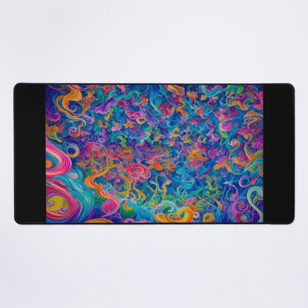 Item preview, Vivid Kaleidoscope Abstracts Modern Art Jigsaw Puzzle, Decorate Your Home With Wall Art, Metal Art, Clock, Comforter, Throw Blanket, Throw Pillow, Totes, Stickers, Magnets, Desk Mats, Bath Mats designed and sold by MoreEZUSA-Here.