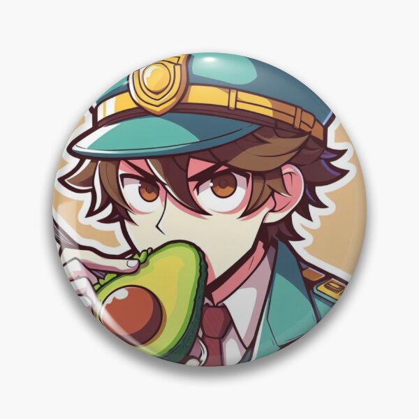 Item preview, A Police Man eats an Avocado designed and sold by storeofmylOVE.