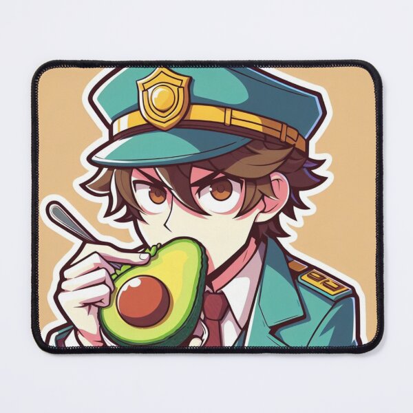 Item preview, A Police Man eats an Avocado designed and sold by storeofmylOVE.
