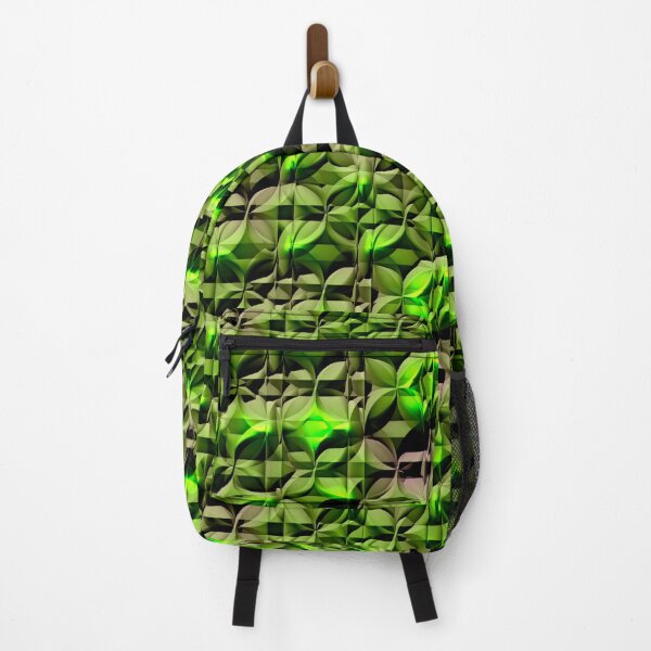 Item preview, Glowing Green and Maroon 3D Emblem Pattern Texture designed and sold by TheRulerofEarth.