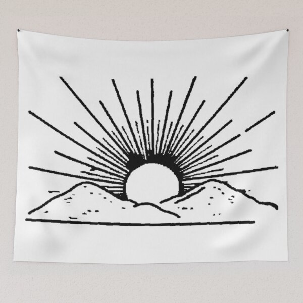 Item preview, Black rising sun designed and sold by foxxya.