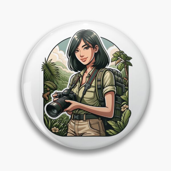 Item preview, Photographer and Explorer in the Jungle designed and sold by AurelieREV.