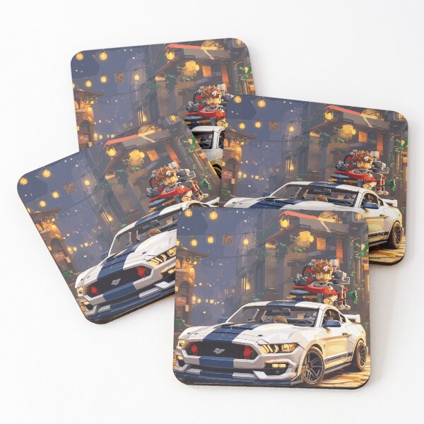 Item preview, Technician American Muscle Car White and Navy designed and sold by VenZolic.
