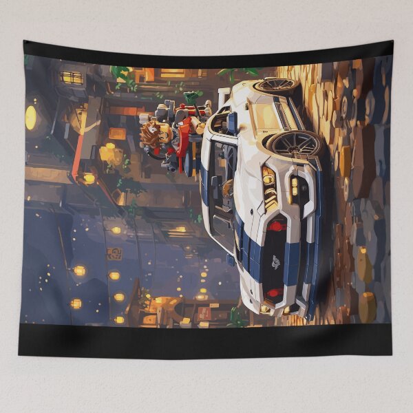 Item preview, Technician American Muscle Car White and Navy designed and sold by VenZolic.