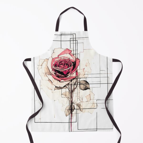 Item preview, Red Rose - Abstract Geometric Paper Design designed and sold by HausKatz.