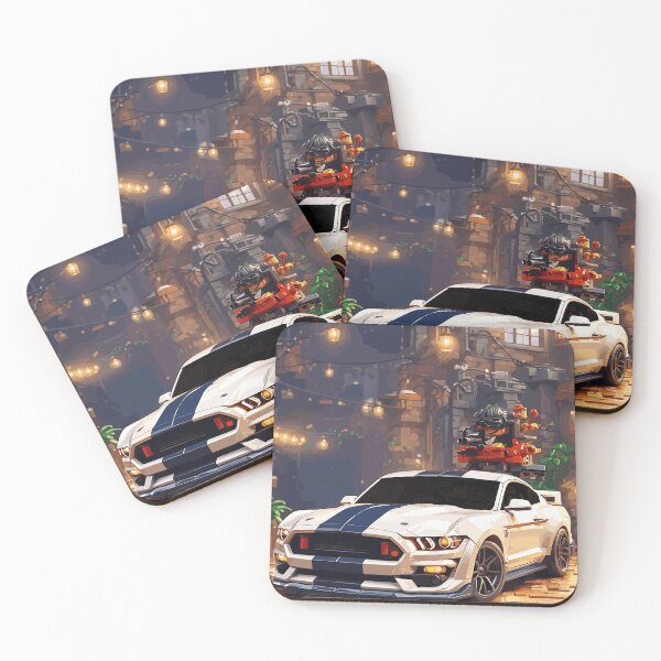 Item preview, Technician American Muscle Car White and Navy designed and sold by VenZolic.