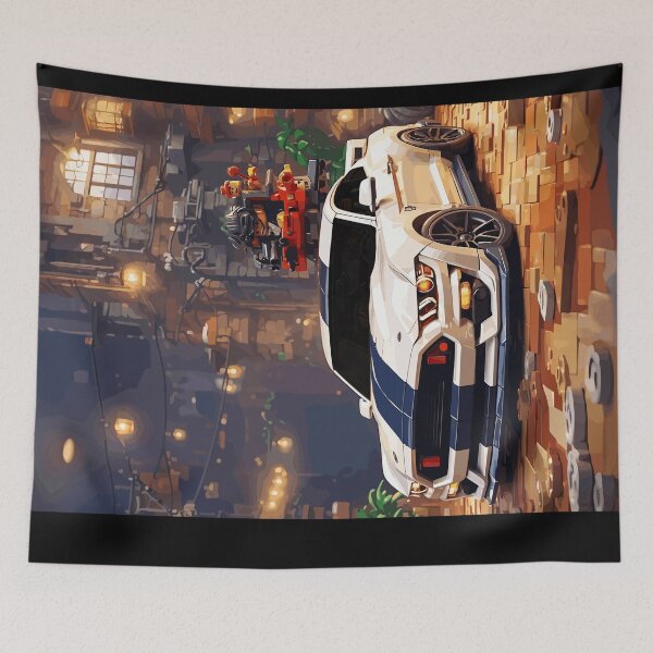 Item preview, Technician American Muscle Car White and Navy designed and sold by VenZolic.