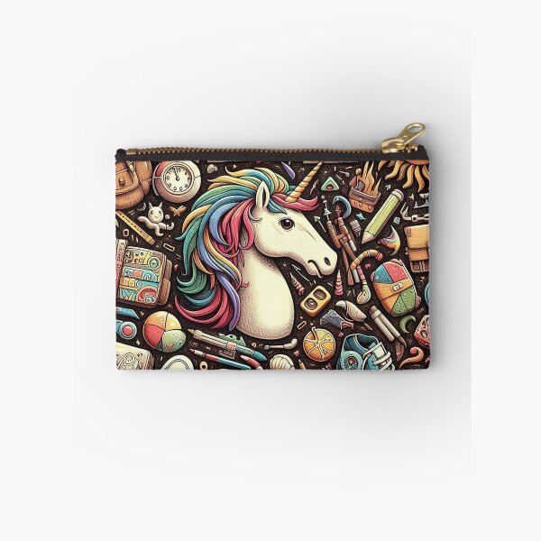 Item preview, Mystical Abstraction: The Ethereal Elegance of the Abstract Unicorn designed and sold by autrouvetout.