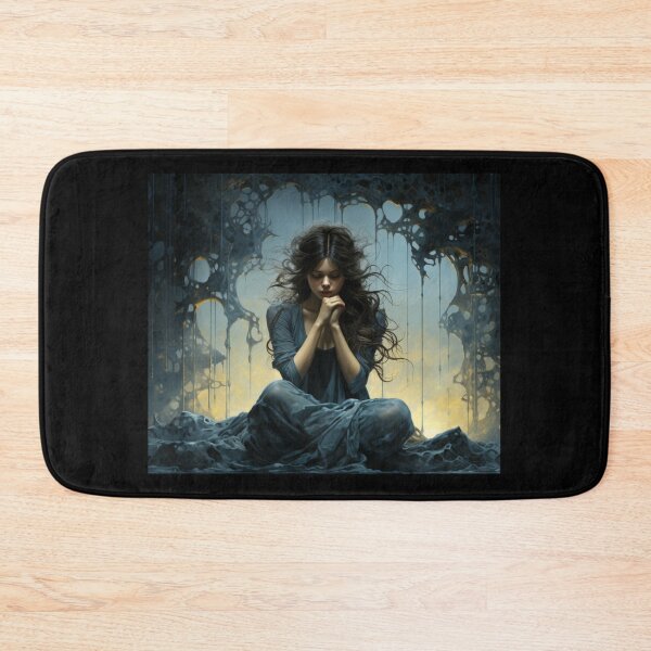 Item preview, art girl forgive pardon mercy excuse prayer earnestly designed and sold by UILOVE.
