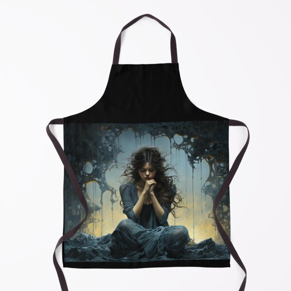 Item preview, art girl forgive pardon mercy excuse prayer earnestly designed and sold by UILOVE.