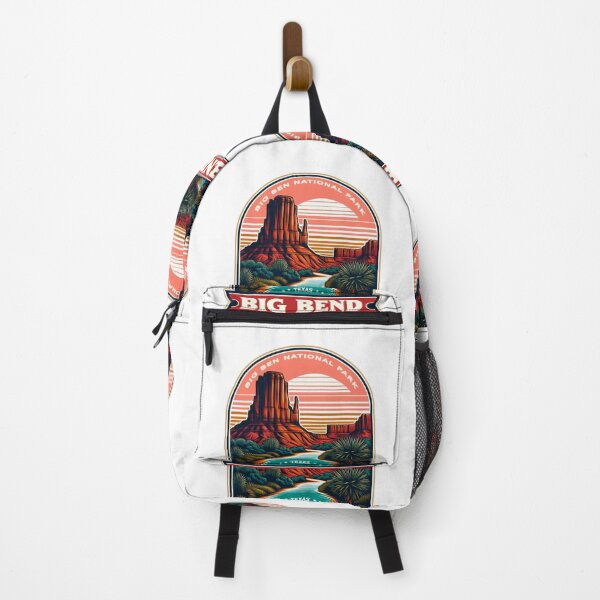 Item preview, Big Bend Texas National Park Watercolor Illustration designed and sold by PaintMeWorld.