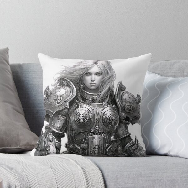 Item preview, Female space warrior designed and sold by Mark-E-Adams.