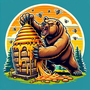 Artwork thumbnail, Bear's Sweet Tooth by Mugs and Shirts