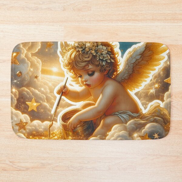Item preview, Whimsical Wings: Painting Celestial Dreams designed and sold by AI-Only Creations.