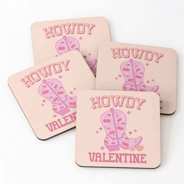 Item preview, Howdy Valentine Pink Cowboy Boot designed and sold by ArtMeetsPizza.