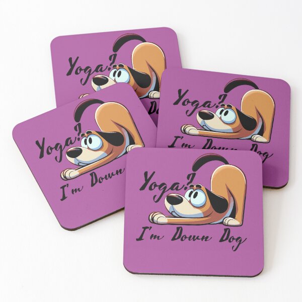 Item preview, Yoga Dog: Humorous Dog Pose for Pet Lovers designed and sold by TwistedRabbit12.