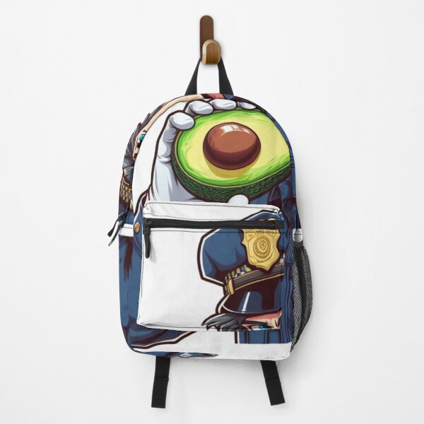 Item preview, a cute police man eats an avocado designed and sold by storeofmylOVE.