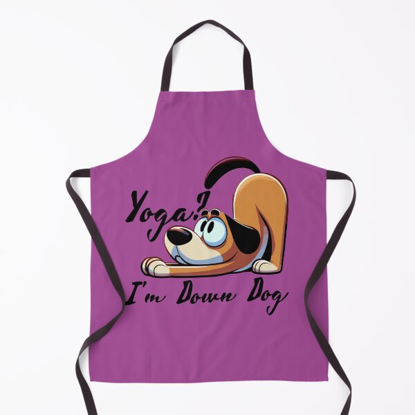 Item preview, Yoga Dog: Humorous Dog Pose for Pet Lovers designed and sold by TwistedRabbit12.