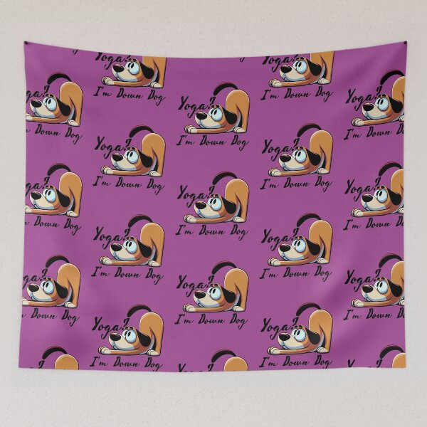Item preview, Yoga Dog: Humorous Dog Pose for Pet Lovers designed and sold by TwistedRabbit12.
