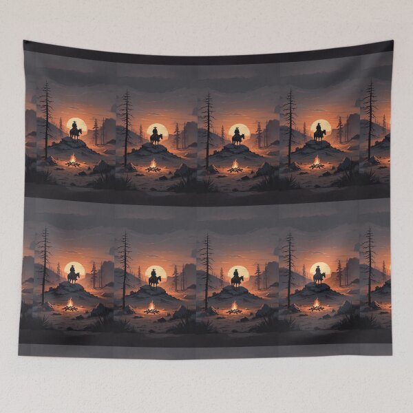 Item preview, Sunset Cowboy  designed and sold by Leesondesign.