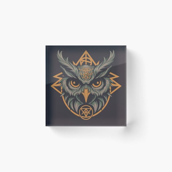 Item preview, Runic Owl designed and sold by MajkiWr.