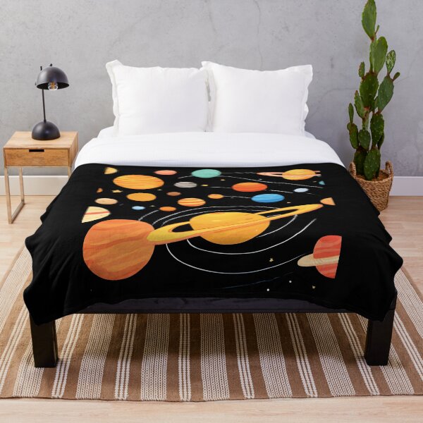 Aperçu de l'œuvre Groupe de planètes créée et vendue par QuarkCanvas.