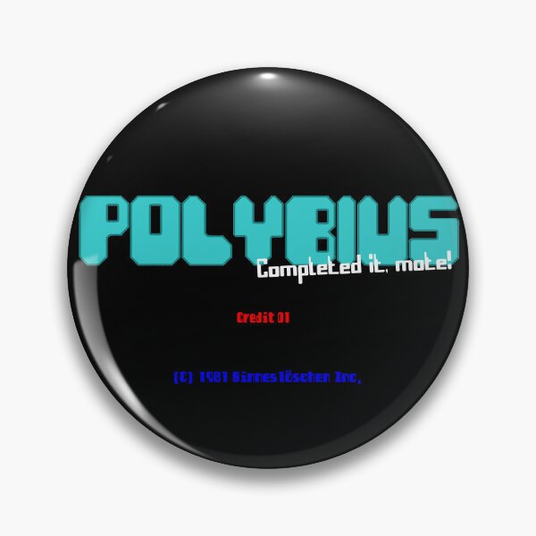 Item preview, POLYBIUS? Completed it mate! designed and sold by TheFiveFive.