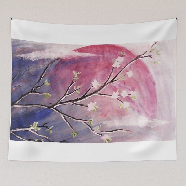 Item preview, Flower on pink sun designed and sold by foxxya.