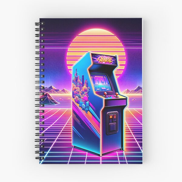 Item preview, Synthwave 80s Arcade Machine designed and sold by Zestpond.