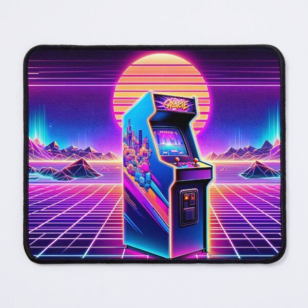 Item preview, Synthwave 80s Arcade Machine designed and sold by Zestpond.