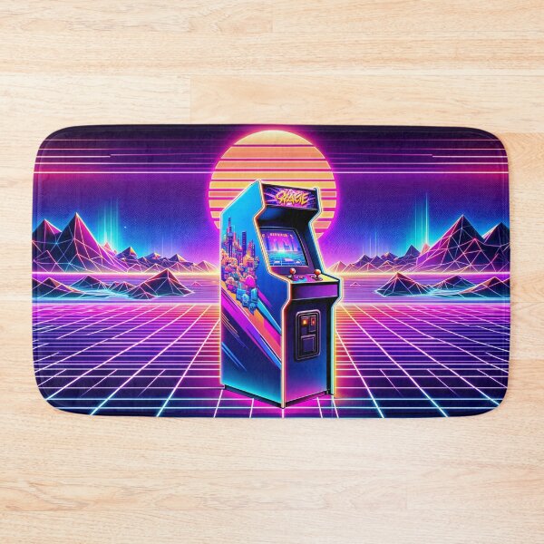 Item preview, Synthwave 80s Arcade Machine designed and sold by Zestpond.