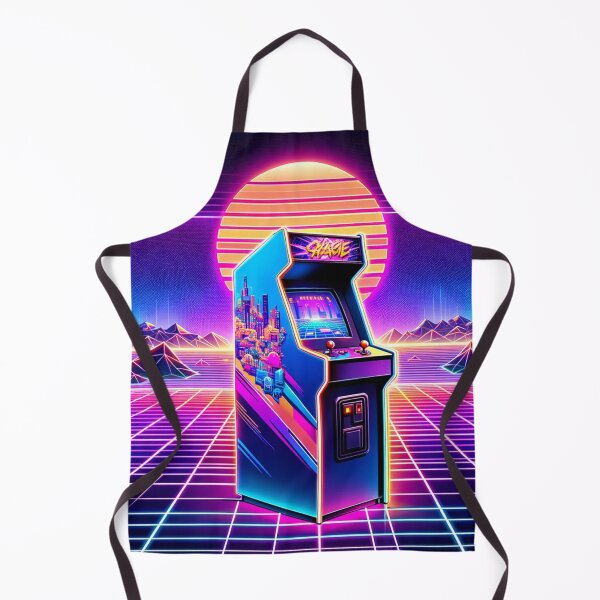 Item preview, Synthwave 80s Arcade Machine designed and sold by Zestpond.