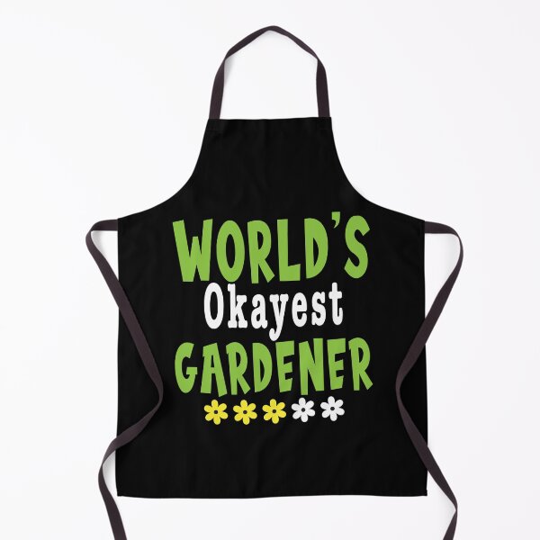 Item preview, World's Okayest Gardener, funny gift for gardener designed and sold by TaraGbear.