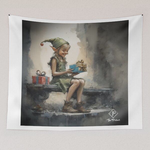 Item preview, Holiday elf designed and sold by TheProtoArt.