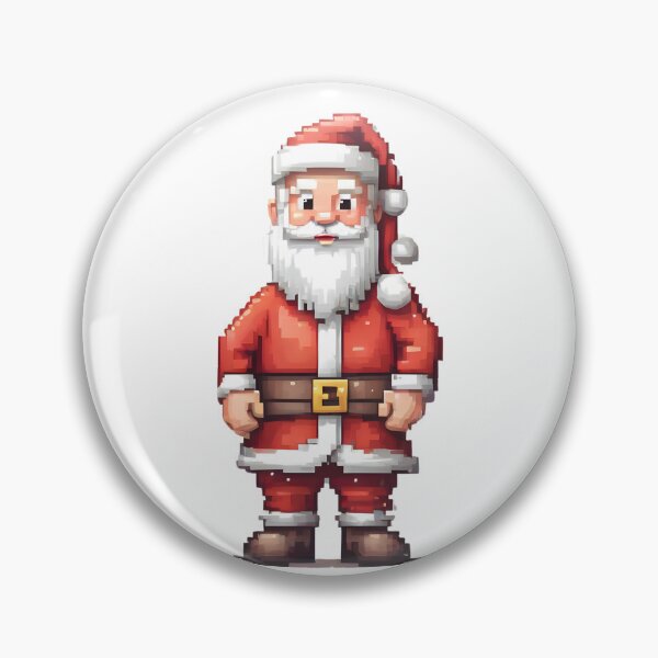 Item preview, Pixel Art Christmas Santa designed and sold by ARIUSTR.