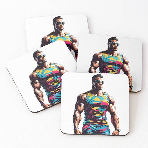 Item preview, Metro Muscles: A Synthesis of Fitness and Urban Style, fitness. designed and sold by ArtComixHaven.