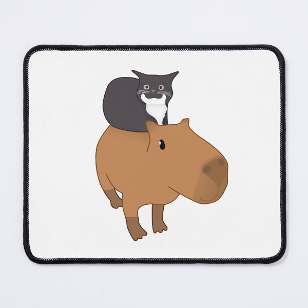 Item preview, Maxwell the Cat and Capybara Meme designed and sold by Zack's Snacks.