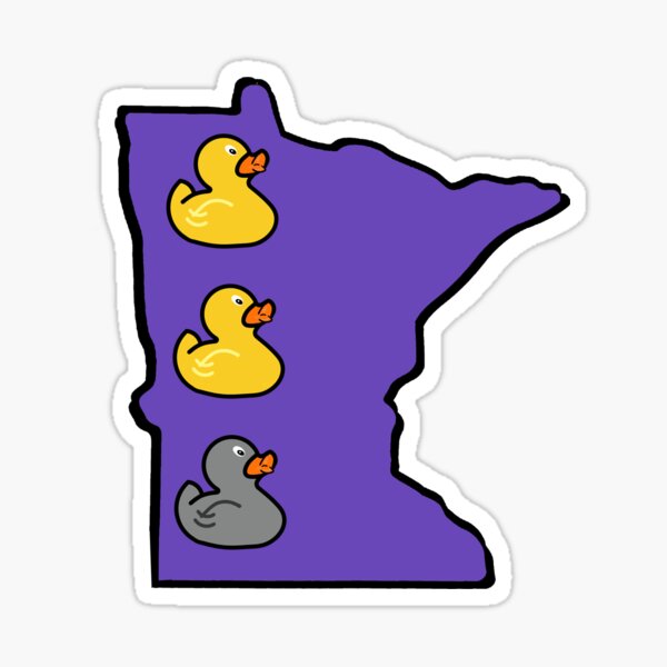 Item preview, Duck, duck, grey duck purple designed and sold by Tirish56.
