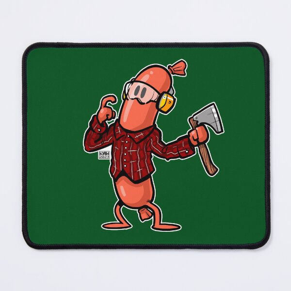 Item preview, Lumberjack Weiner Doodle designed and sold by MrHinkleDraws.