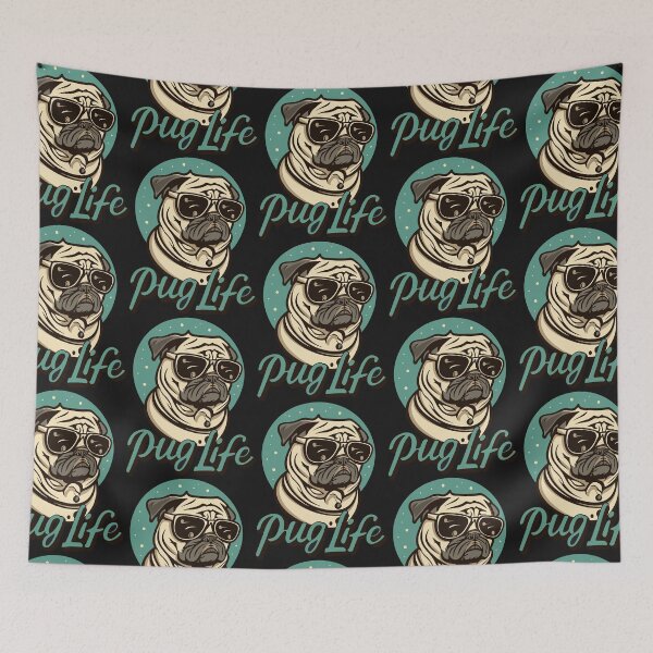 Item preview, Gangster Pug supreme designed and sold by VibeCreations4U.