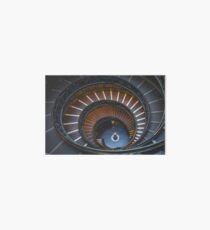 Stair, swirl, museum stair, museum, engraving, Art Board