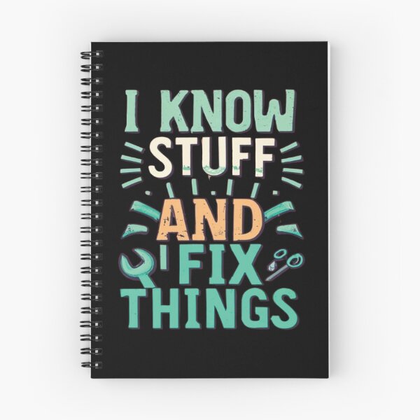 Item preview, I know Stuff and I fix things designed and sold by UrbanGraphixs.
