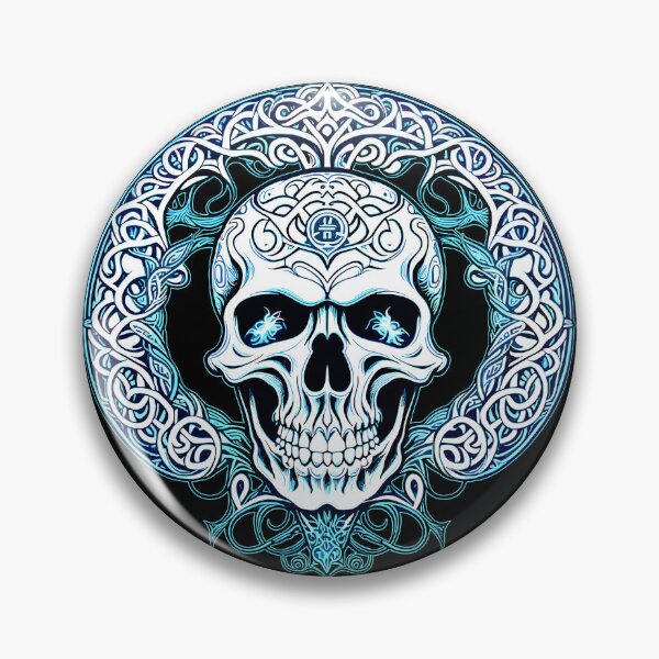 Artikelvorschau, Walhalla Celtic Skulls Spirituelle Mythologie entworfen und verkauft von PugD.