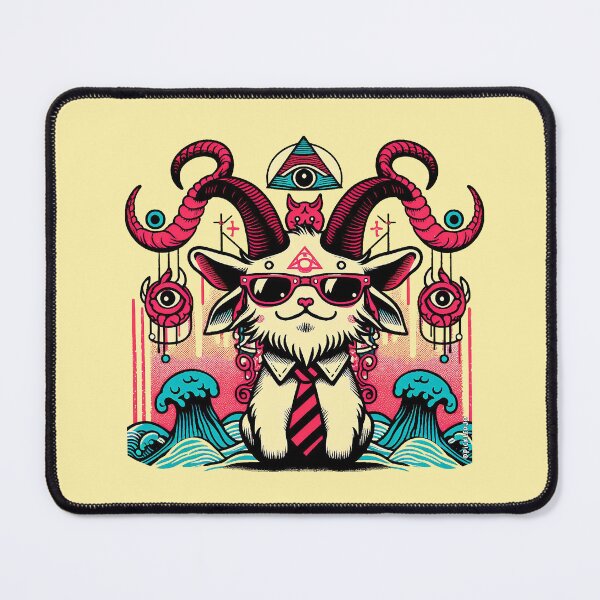 Item preview, Illuminati Goat designed and sold by PickledjoArt.