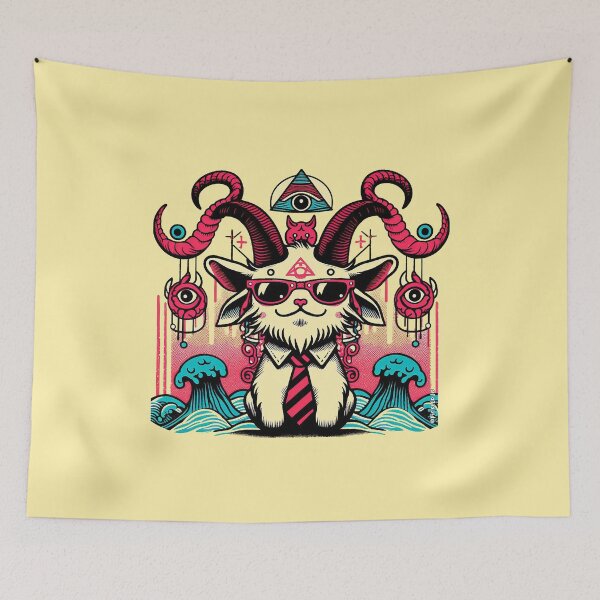Item preview, Illuminati Goat designed and sold by PickledjoArt.