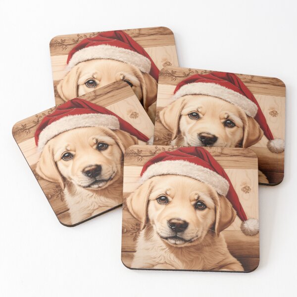 Item preview, Christmas with Labrador Retriever: The Heart of Wood (Pyro Pets Art - 175) designed and sold by pyropetsart.