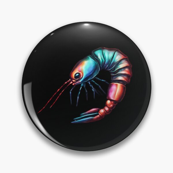 Item preview, Shrimp Sea animal Chrome designed and sold by Aquillashop.