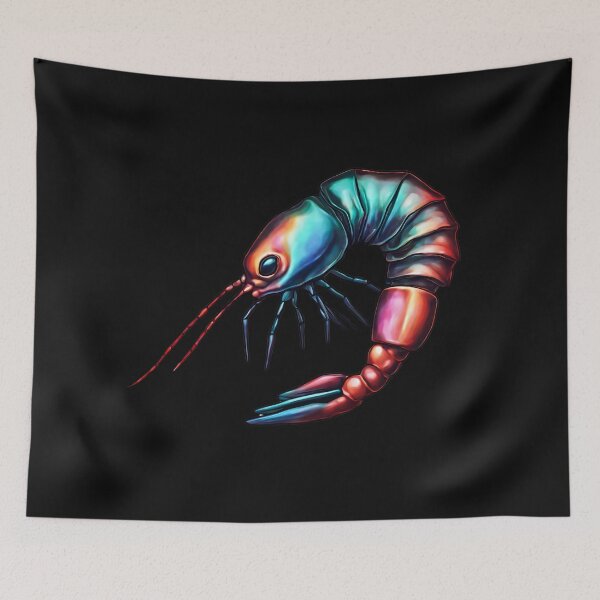Item preview, Shrimp Sea animal Chrome designed and sold by Aquillashop.
