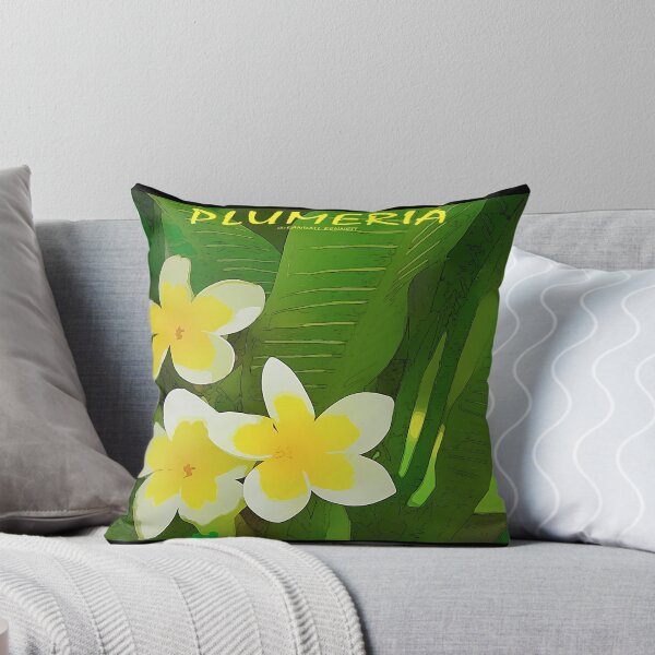 Artikelvorschau, Plumeria-Blumenplakat entworfen und verkauft von Randall Bennett.
