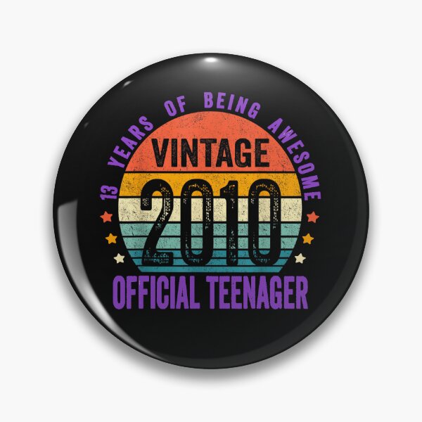 Item preview, Vintage 2010 Official Teenager 13th Birthday Gifts 13 Yr Old  designed and sold by studiopekepeke.